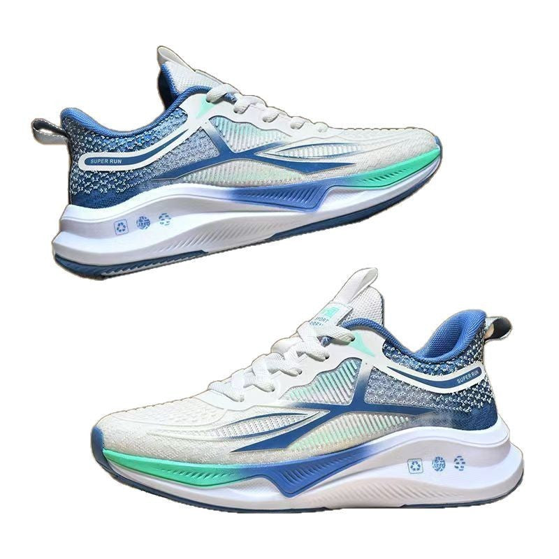 Chaussures de course ultralégères et respirantes avec absorption des chocs et semelle souple