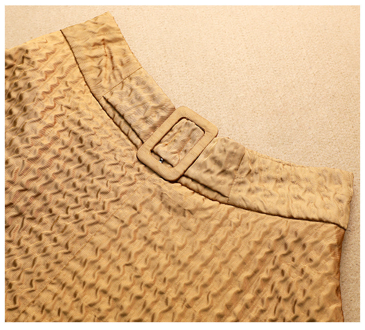 Two-piece Set Of Bottoming Shirt And Skirt Net Red