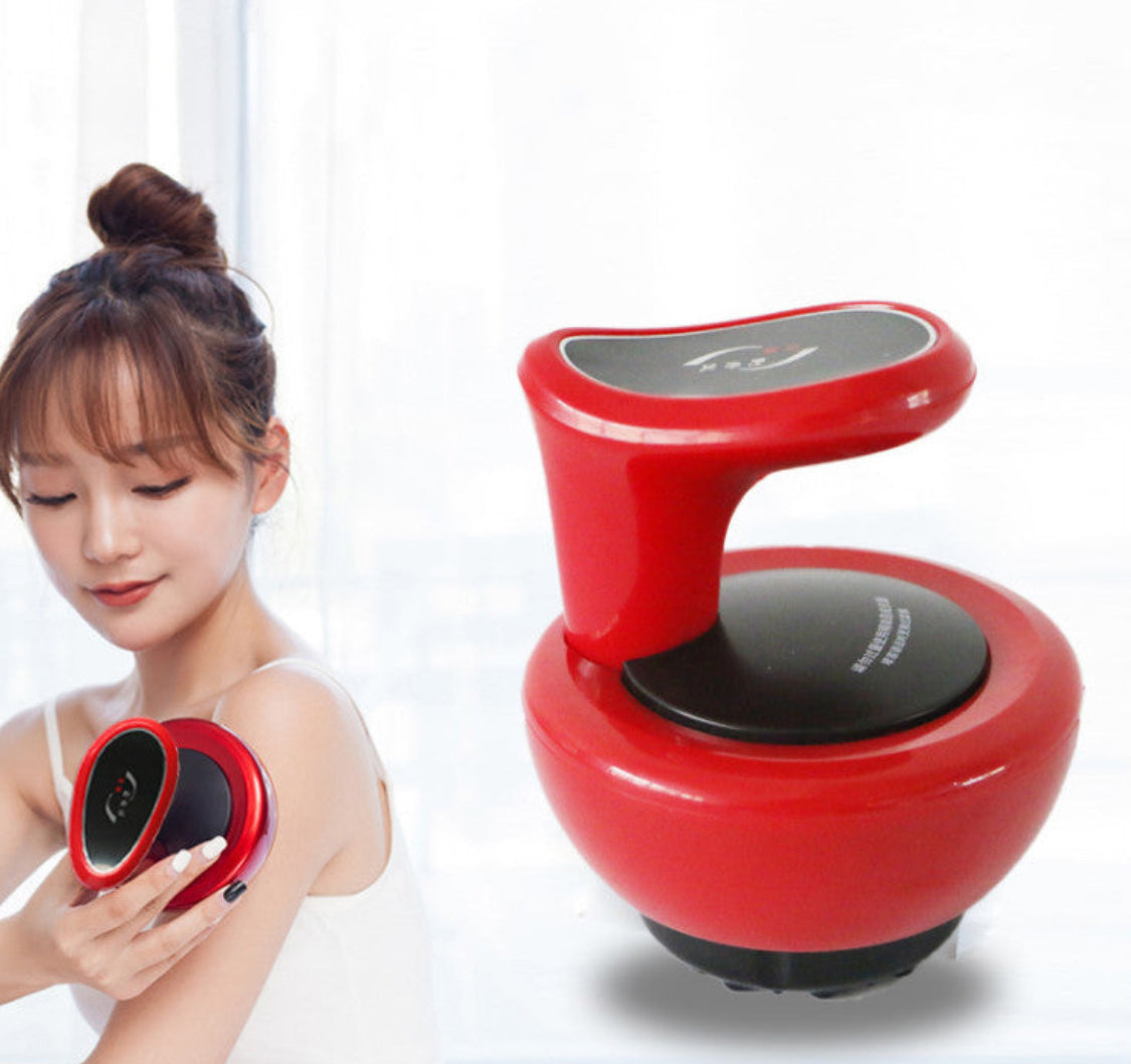 Electric Body Scraping Massager with Negative Pressure Cupping & Magnetic Therapy