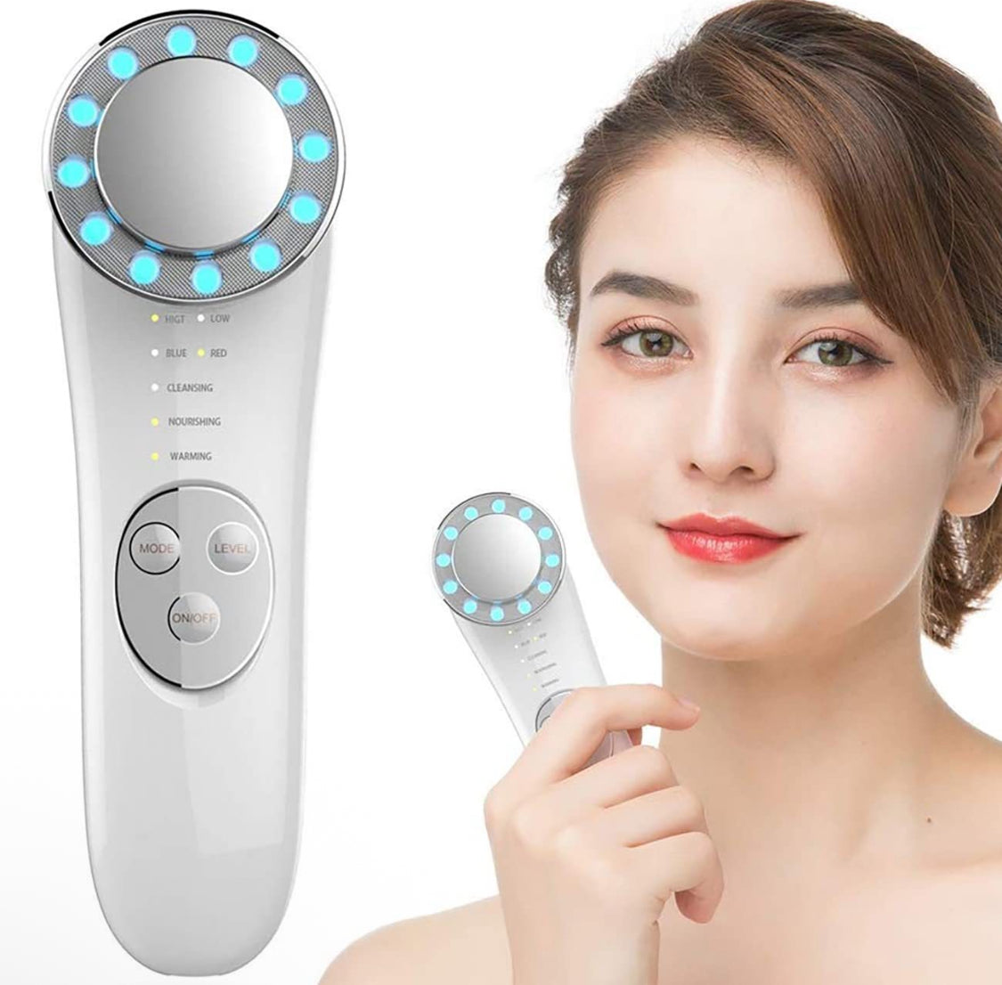 Facial Massager Skin Care Tools 7 In 1 Face Lifting & Tightening Machine, High Frequency Machine