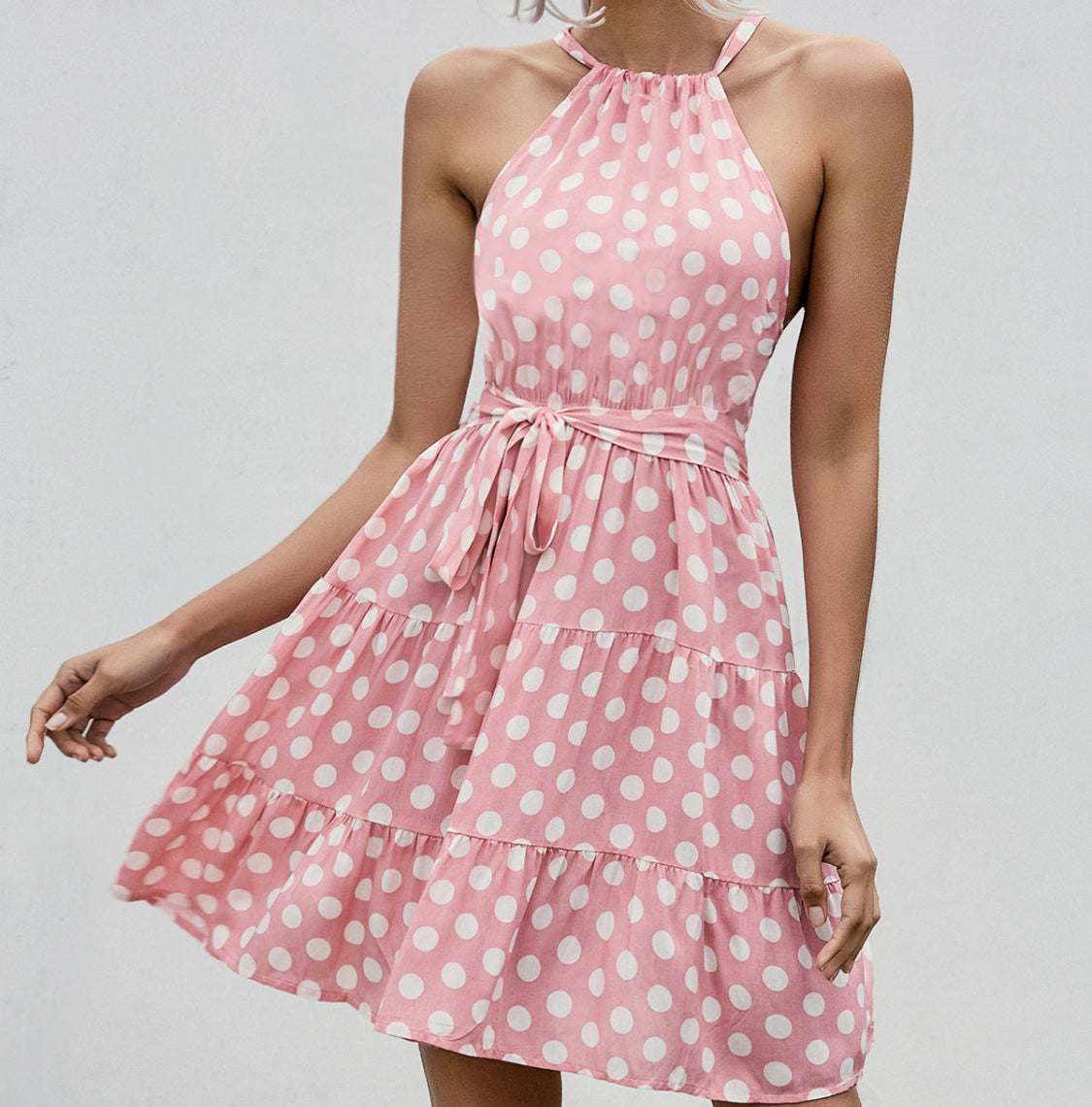 Sexy Polka Dot Print Dress Summer