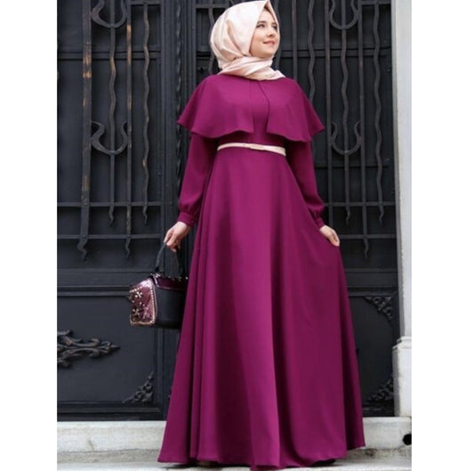 New Muslim Dress, Cape, Plus Size Women's Clothing, Hui Costume, Arab National Robe