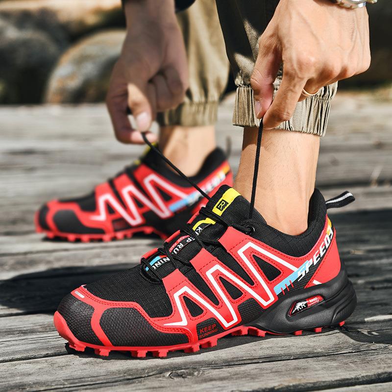 Men's Outdoor Lightweight Breathable Casual Shoes Flat Heel Low Top