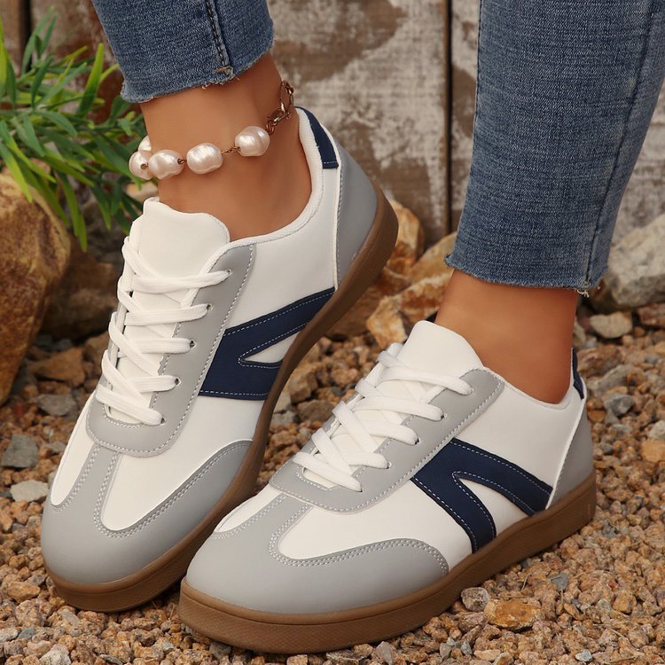 Chaussures d'entraînement basses allemandes bleues pour femmes Pointures 35-43