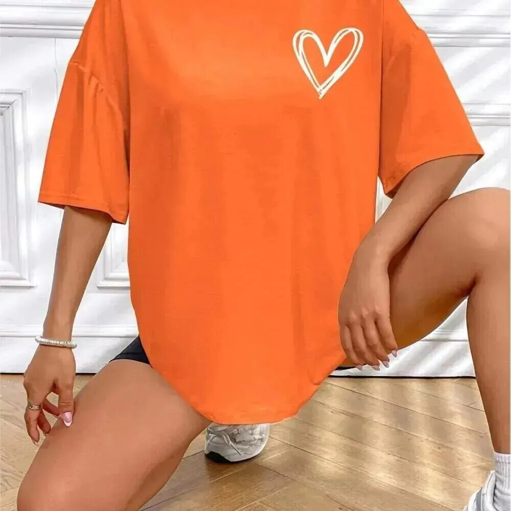 Fashion New Spring Women's Cotton T-shirt