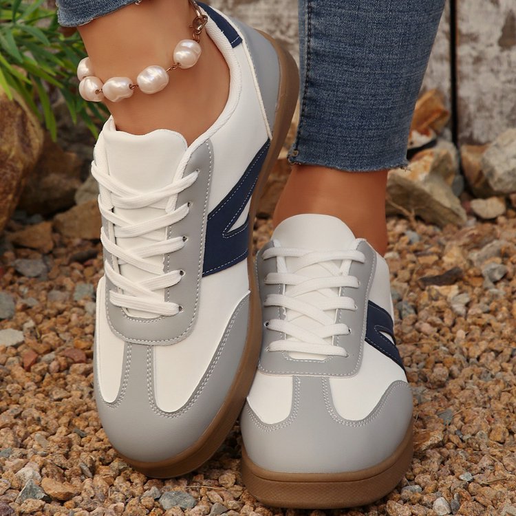 Chaussures d'entraînement basses allemandes bleues pour femmes Pointures 35-43