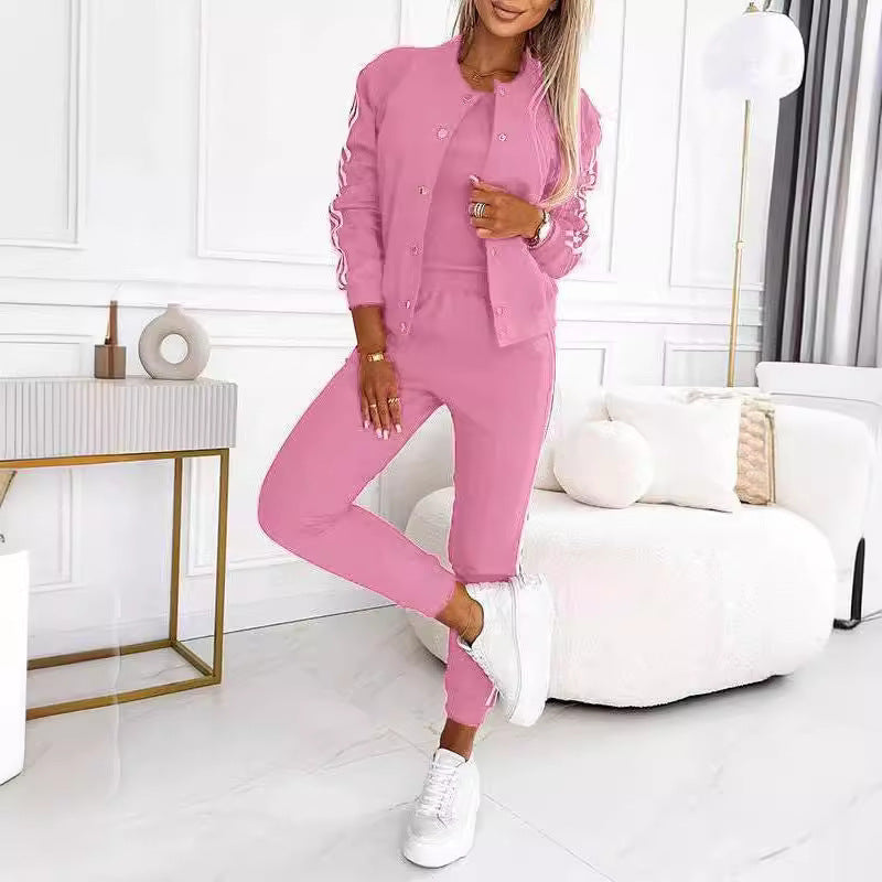 New Fashion Casual Three-piece Suit Women