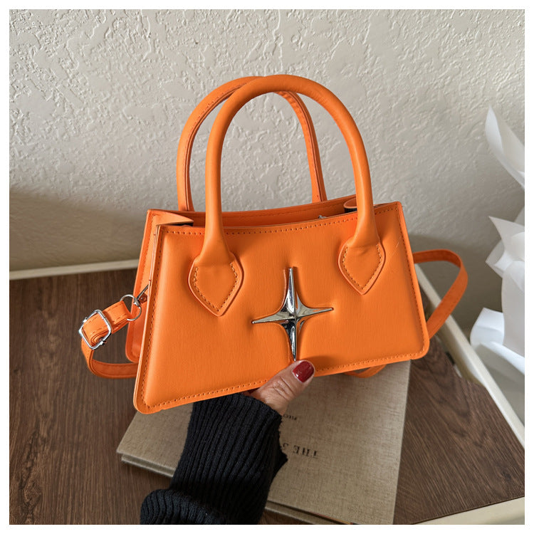 Autumn Simplicity Western Style Small Square Shoulder Crossbody Bag