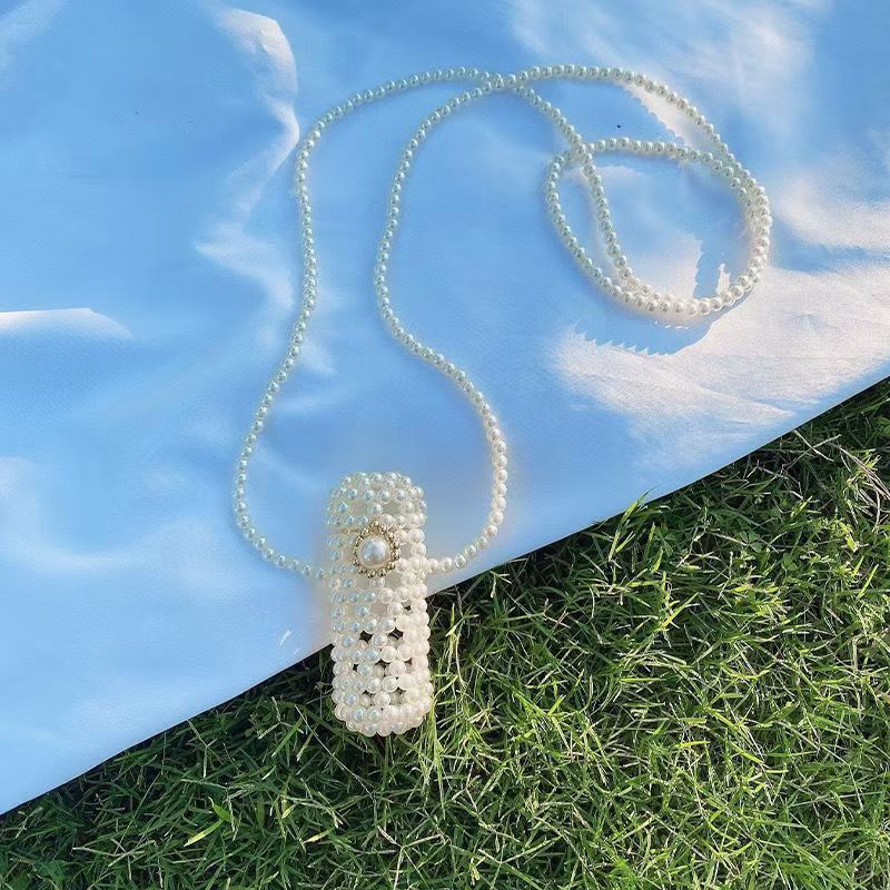 Mini Pearl Crossbody Handbag for Women