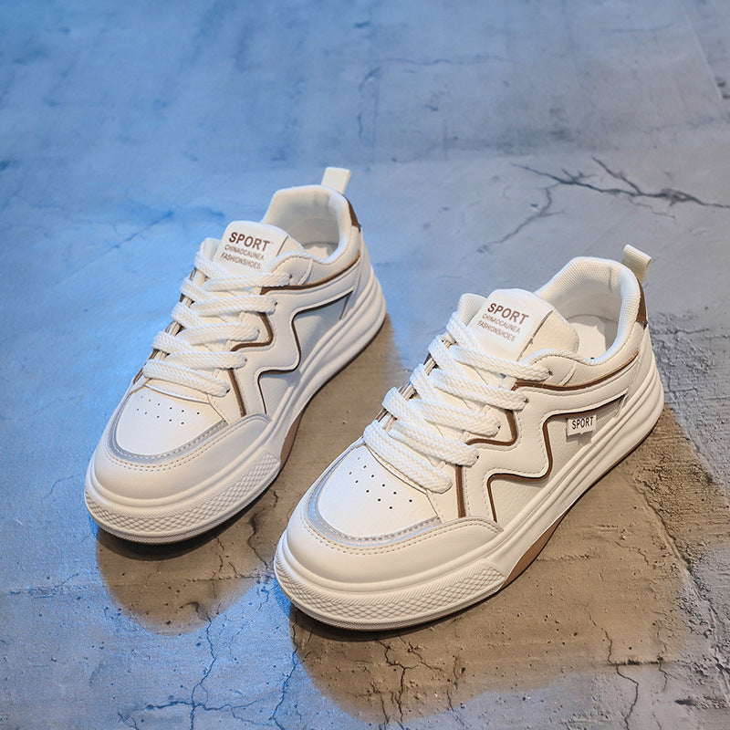 Chaussures de skateboard décontractées à plateforme confortables et respirantes pour femmes