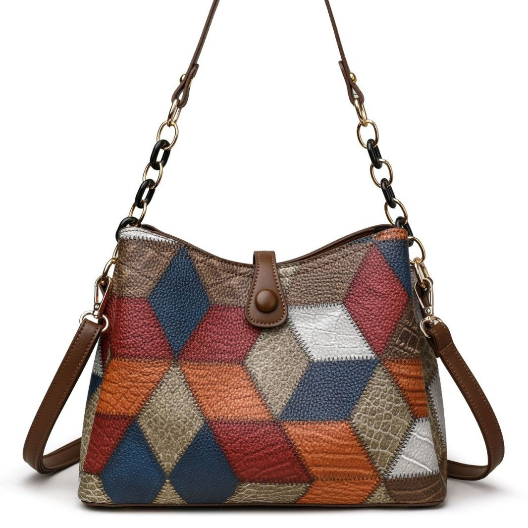 Retro Shoulder Bag Large Capacity Handbag