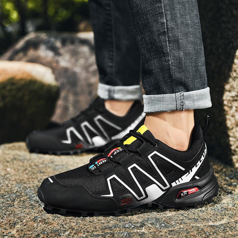 Men's Outdoor Lightweight Breathable Casual Shoes Flat Heel Low Top