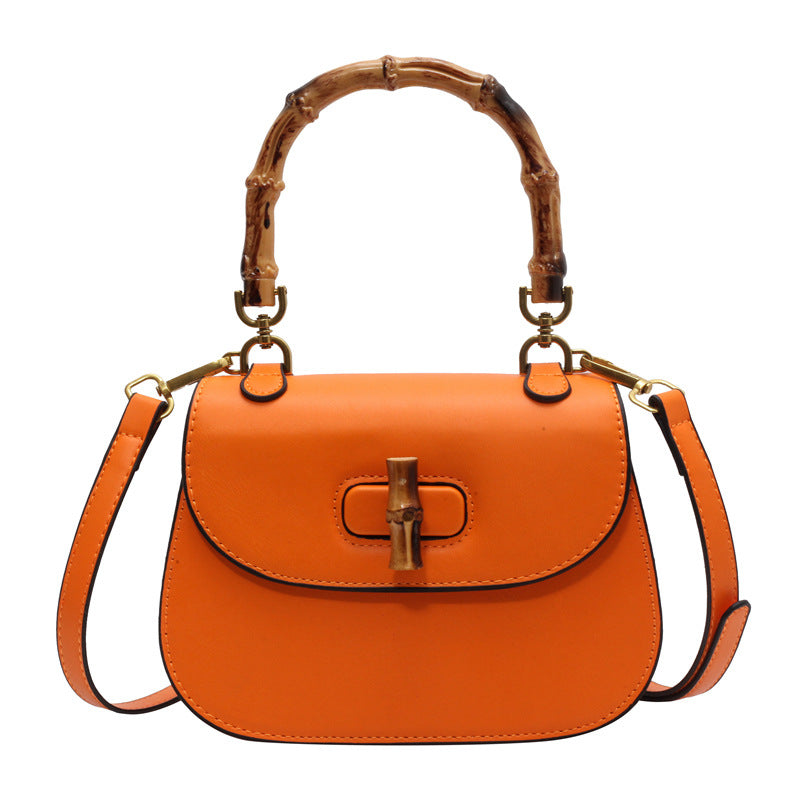 Portable Bamboo Crossbody Shoulder Bag for Women
