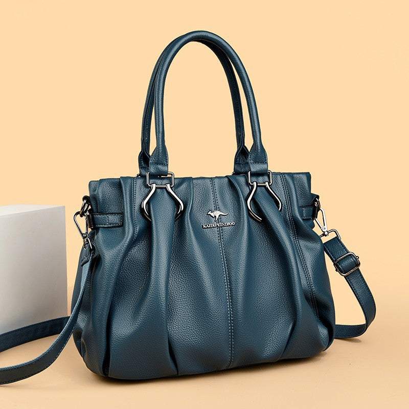 Fashion Soft PU Shoulder Messenger Bag for Women