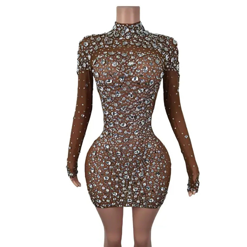 Élégante robe de soirée fourreau blanche ajustée pour tapis rouge