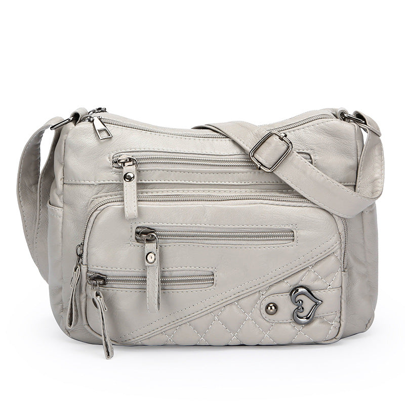 Casual Women's PU Shoulder Messenger Bag