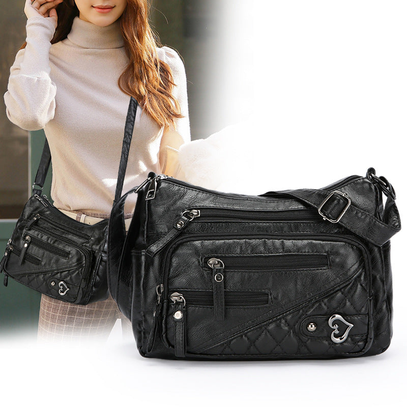 Casual Women's PU Shoulder Messenger Bag
