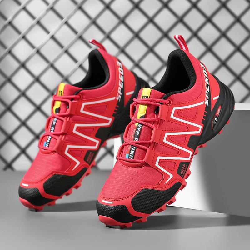 Men's Outdoor Lightweight Breathable Casual Shoes Flat Heel Low Top