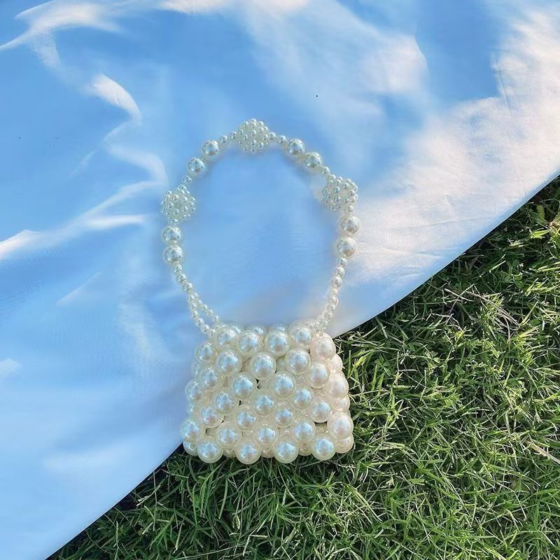 Mini Pearl Crossbody Handbag for Women