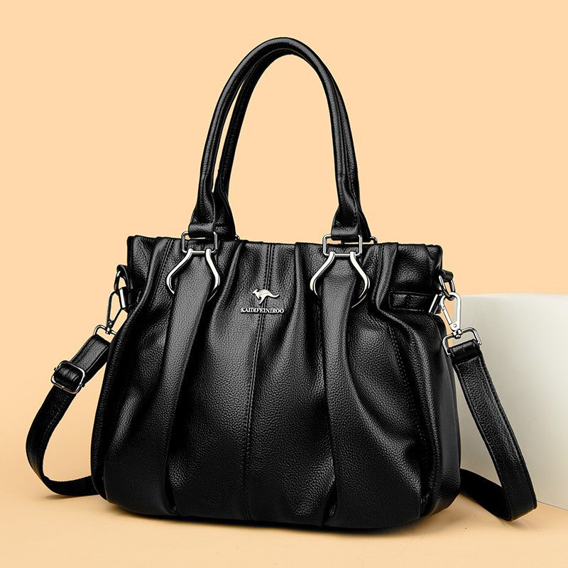 Fashion Soft PU Shoulder Messenger Bag for Women