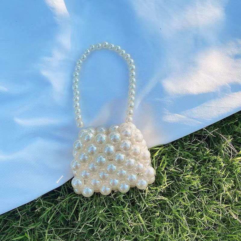 Mini Pearl Crossbody Handbag for Women