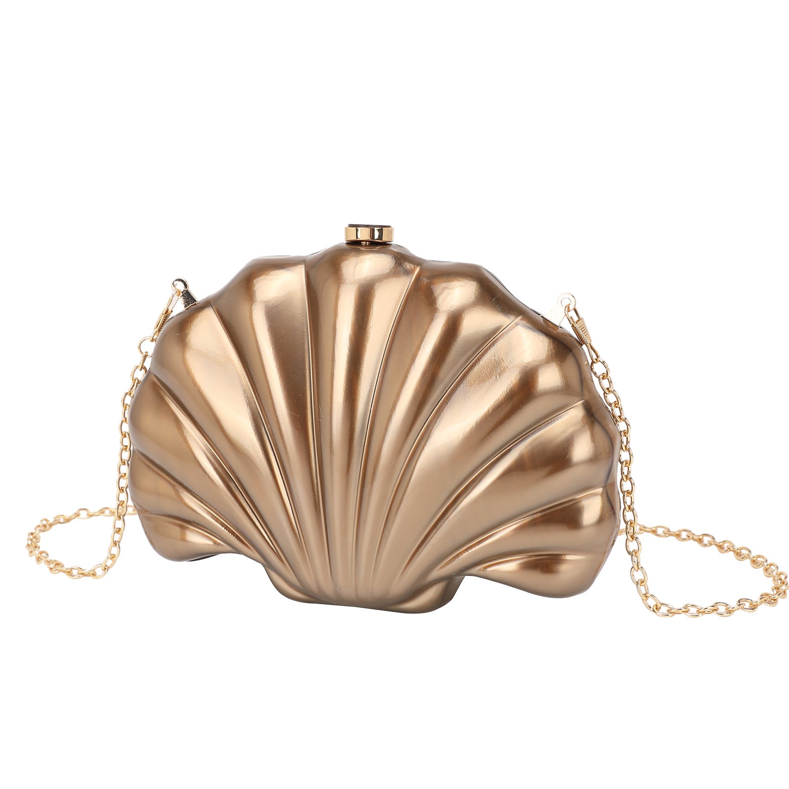Sac bandoulière Shell en chaîne acrylique multicolore