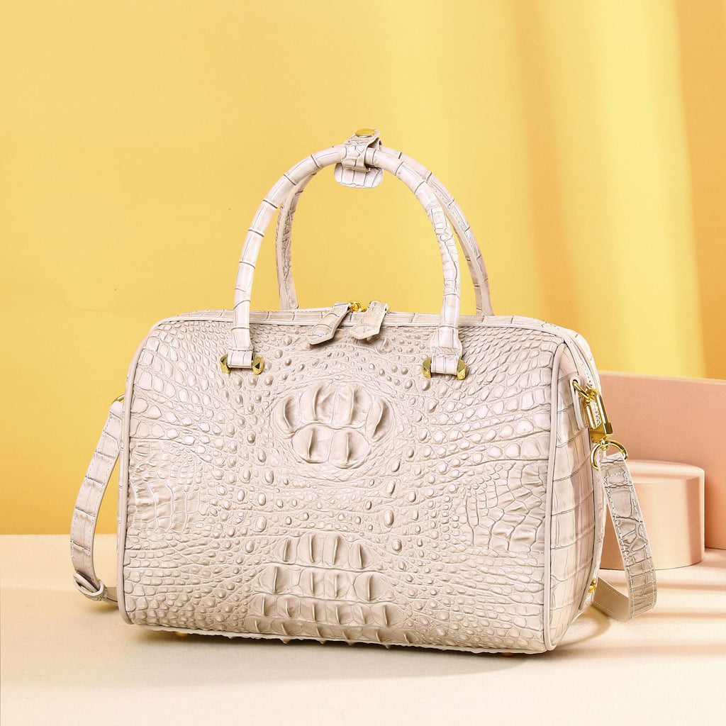 Classic Ladies Pillow Shoulder Crossbody Bag in Black & White