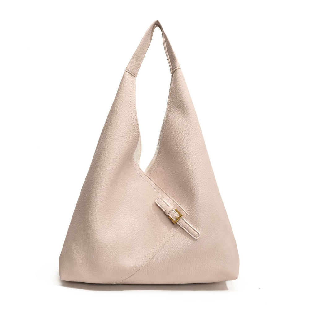 Solid Color Soft PU Leather Large Capacity Underarm Bag
