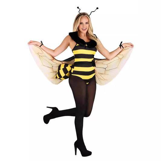 Women's Halloween Party Suit Bee Wings Costume