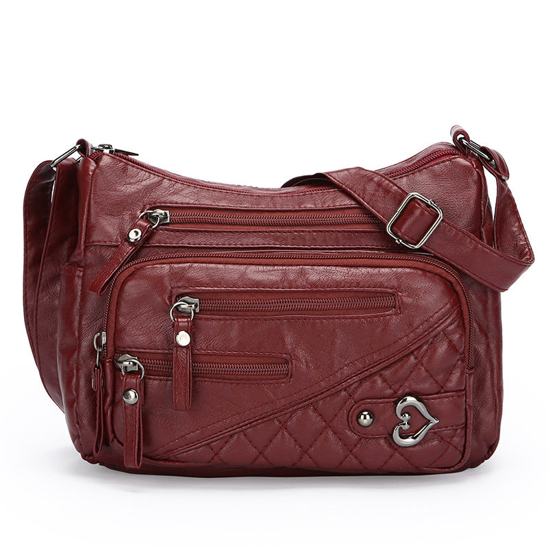 Casual Women's PU Shoulder Messenger Bag