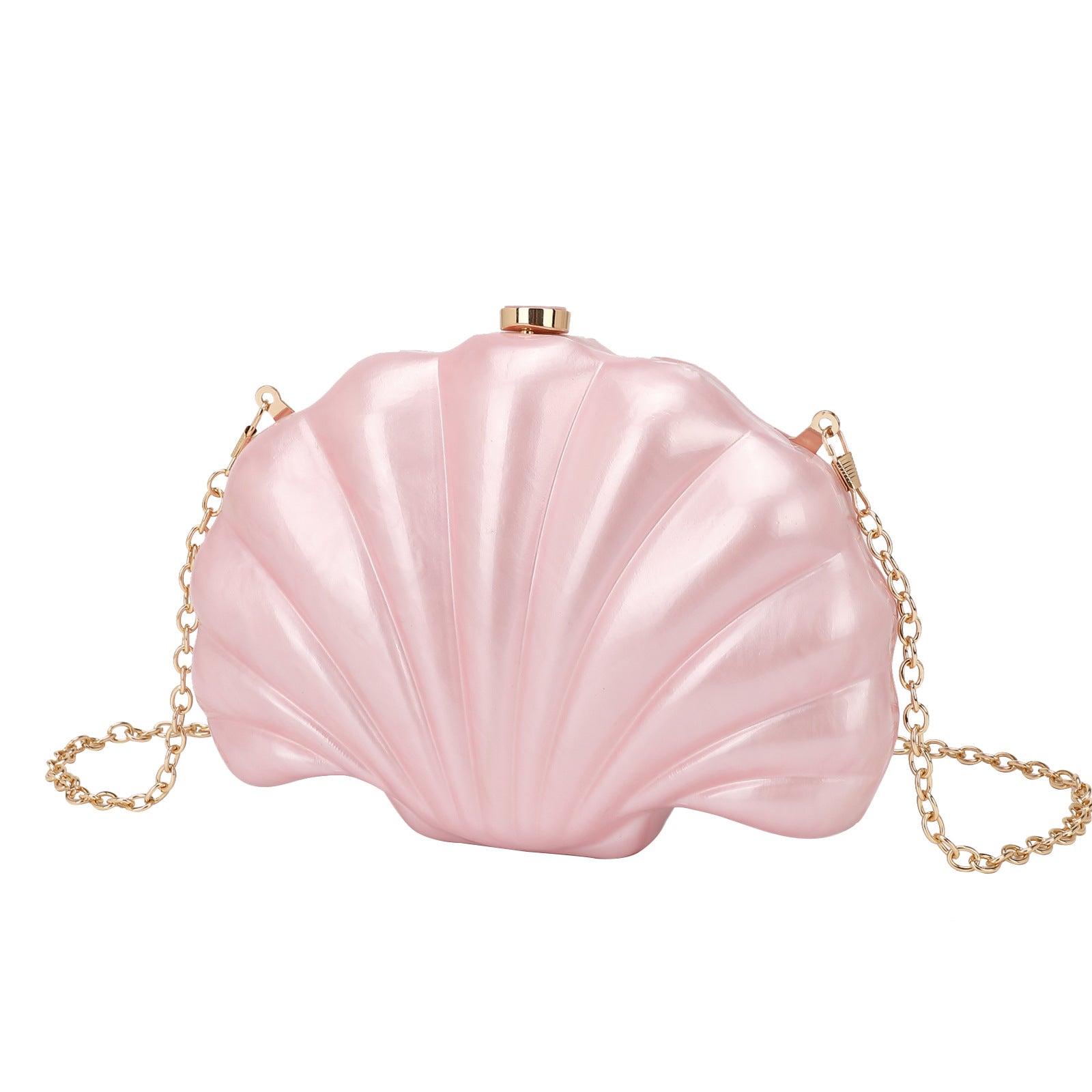 Sac bandoulière Shell en chaîne acrylique multicolore