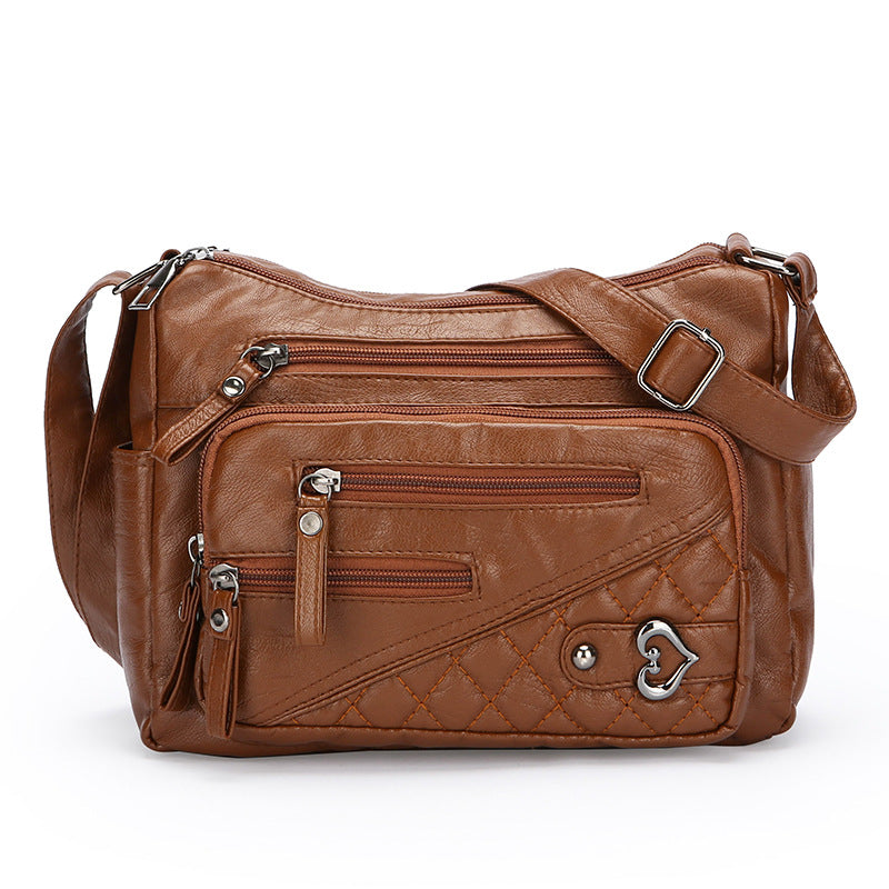 Casual Women's PU Shoulder Messenger Bag