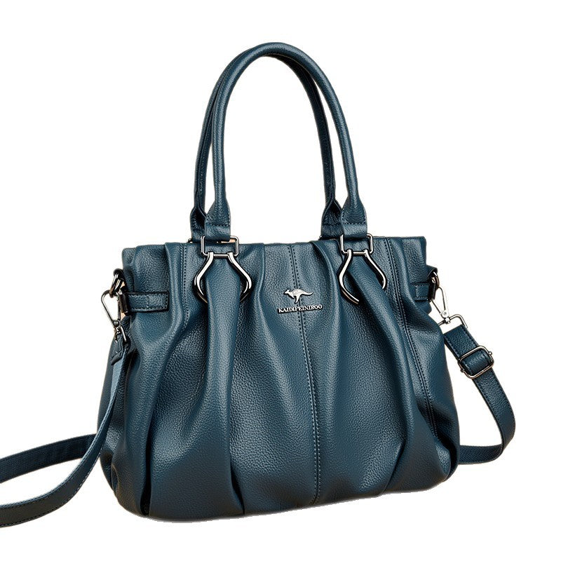 Fashion Soft PU Shoulder Messenger Bag for Women