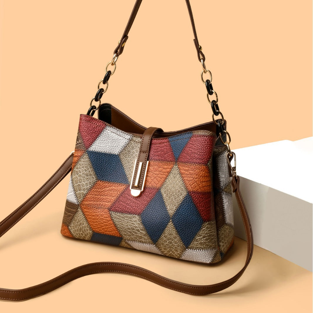 Retro Shoulder Bag Large Capacity Handbag