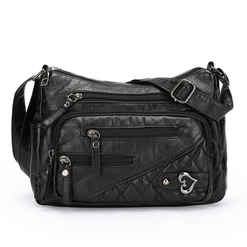 Casual Women's PU Shoulder Messenger Bag