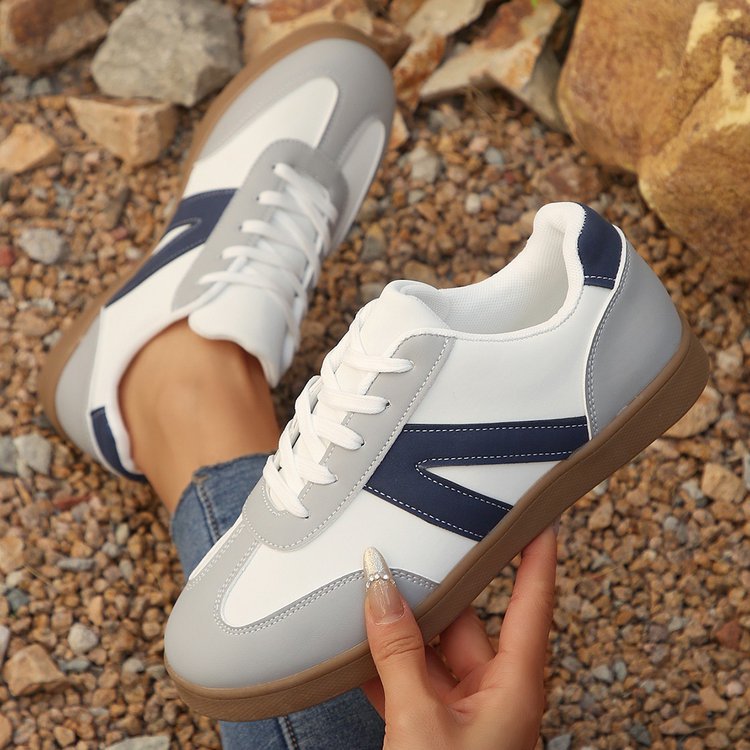 Chaussures d'entraînement basses allemandes bleues pour femmes Pointures 35-43