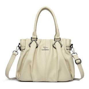 Fashion Soft PU Shoulder Messenger Bag for Women