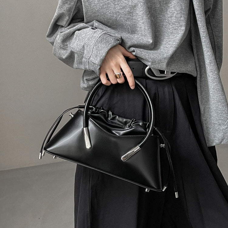 Genuine Leather Women's Portable Crossbody Shoulder Bag 29.5cm