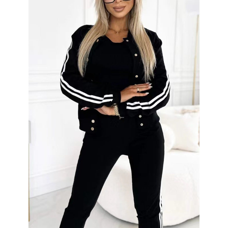 New Fashion Casual Three-piece Suit Women