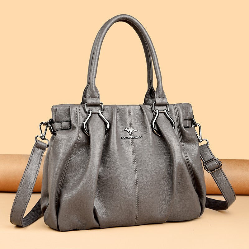 Fashion Soft PU Shoulder Messenger Bag for Women