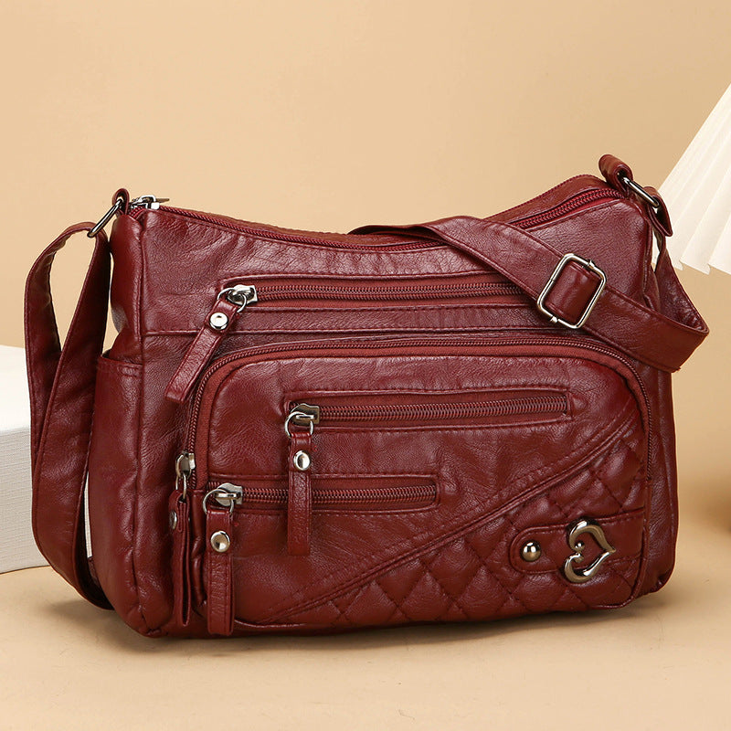 Casual Women's PU Shoulder Messenger Bag