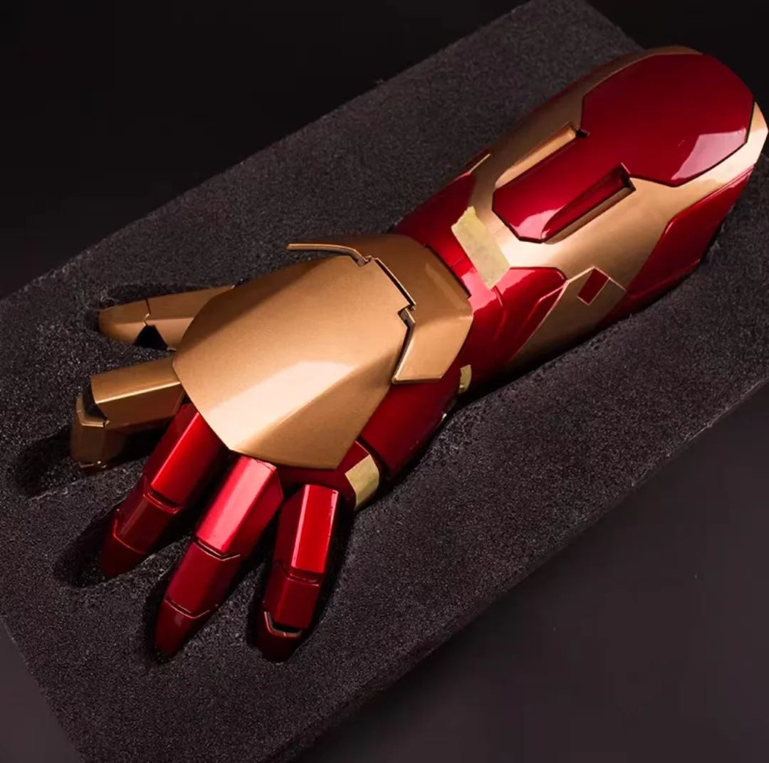 Iron Man Wearable MK42 Arm Armor with LED Palm Blast, Cosplay & Party Prop