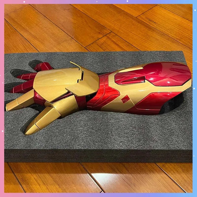 Iron Man Wearable MK42 Arm Armor with LED Palm Blast, Cosplay & Party Prop