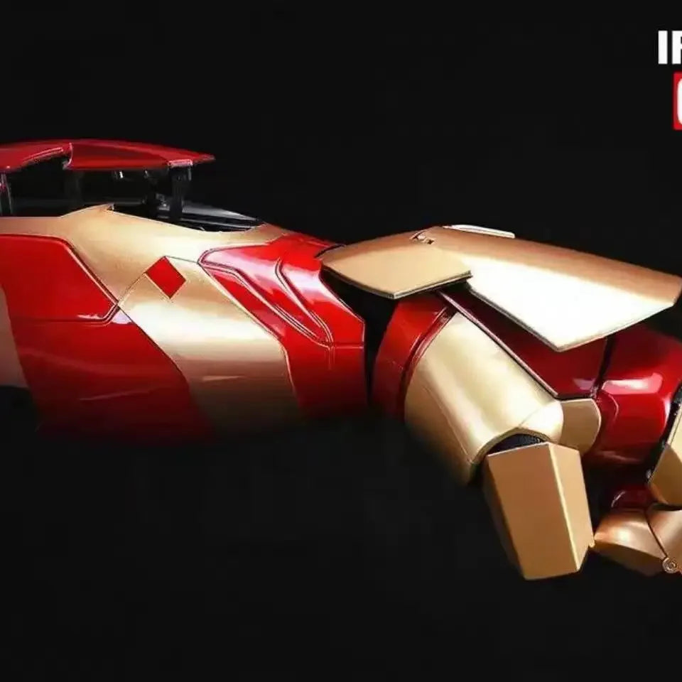 Iron Man Wearable MK42 Arm Armor with LED Palm Blast, Cosplay & Party Prop