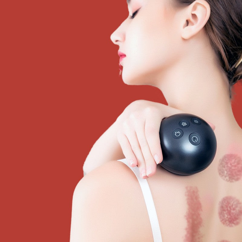 Electric Rechargeable Stone Gua Sha Massager with 3 Gears