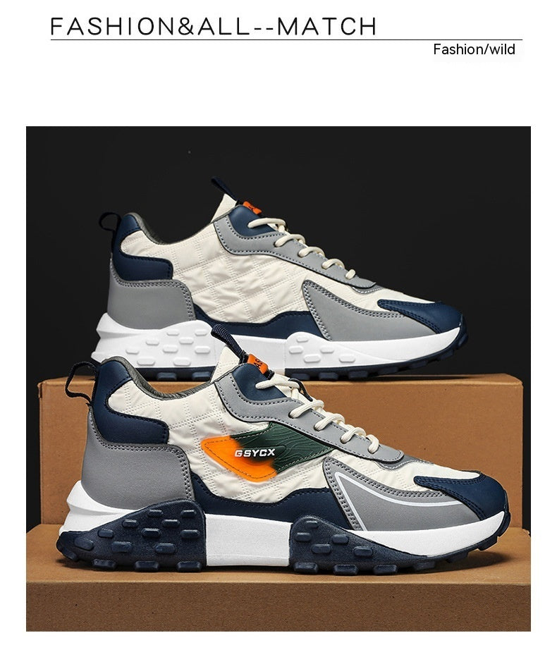 Sports Casual Platform Daddy Shoes Men's Fall