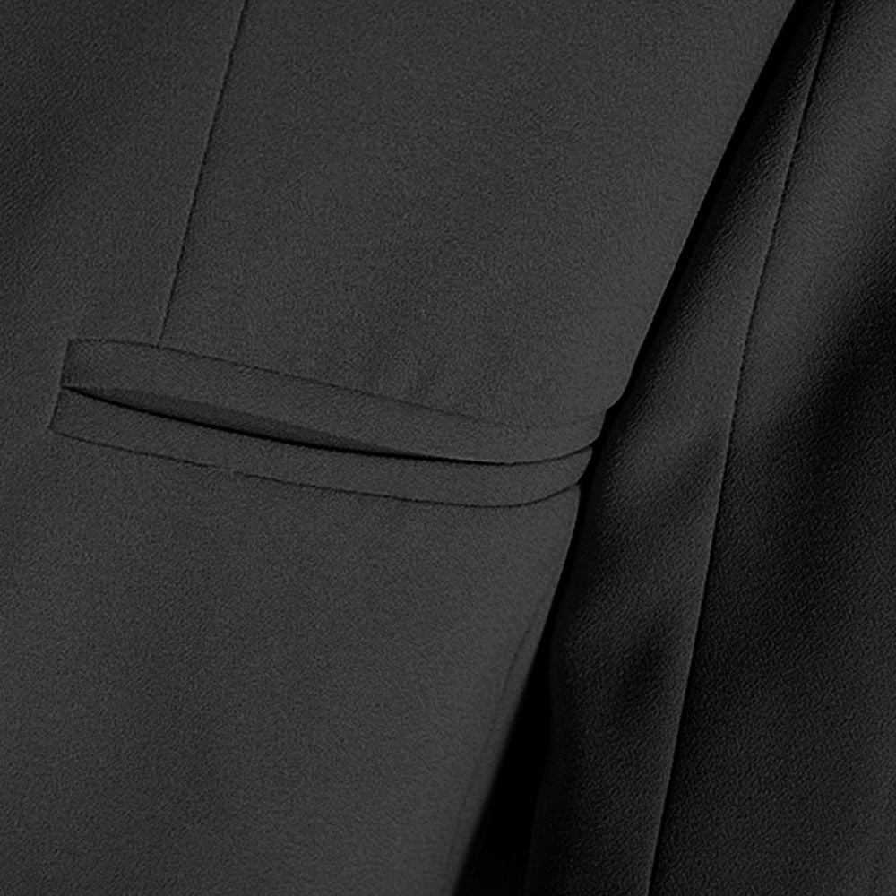 Veste de travail noire à manches longues pour femme S/M/L