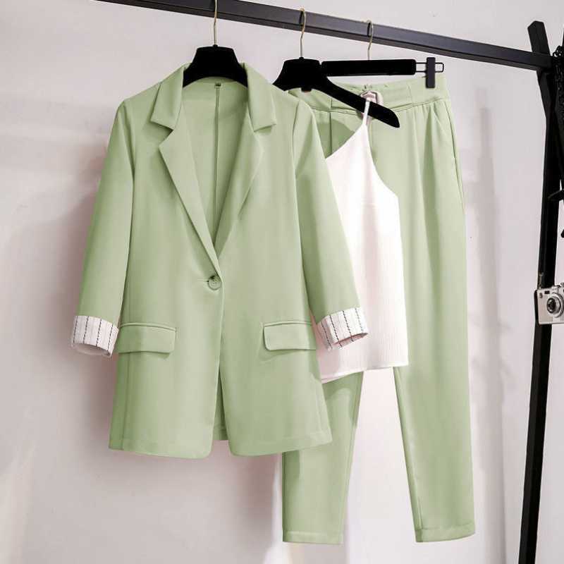 Covering Fleshy Temperament Loose And Thin Suit Thin Coat Suit Women