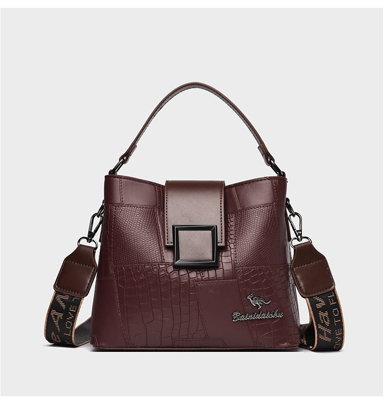 Élégant Sac à Main Personnalisé en PU 23x12x20 cm