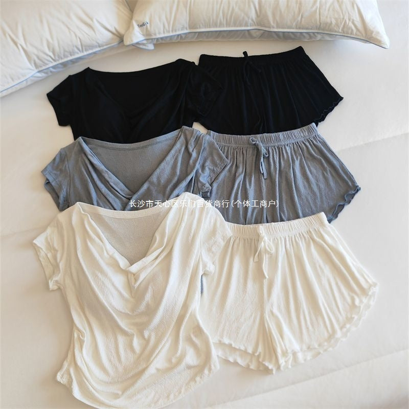 Pure Desire Idle Style Homewear Summer Suit Women